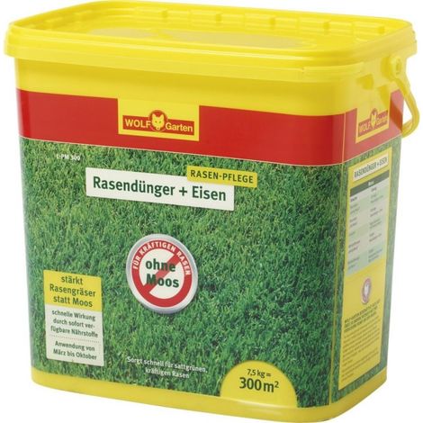 Fertilizzante Rasing Plus Iron L-PM 300  7,5 kg  300 m²