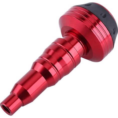 Protecteur de chute moto en alliage d'aluminium CNC rouge, capuchon anti-crash pour cadre d'échappement de moto (1/5)