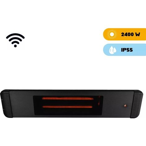 Chauffage Infrarouge Intérieur et Extérieur Dimmerable avec Télécommande Aaren D (1/5)