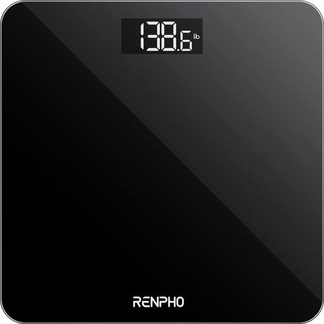 Balance Pese Personne Électronique, LED, 180 kg, Noir (1/5)