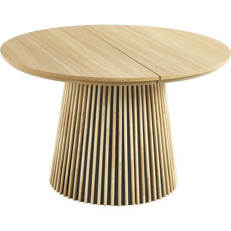 Home Heavenly®Mesa Comedor Redonda Extensible Kena Mesa salón de 120 cm hasta 200 cm Medida: 120 cm (1/5)