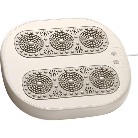 Appareil de massage vibrant pour les pieds, rechargeable par USB, avec 3 niveaux d'intensité, massage par vibration pour adultes, pour la maison, la chambre et le bureau. (1/5)