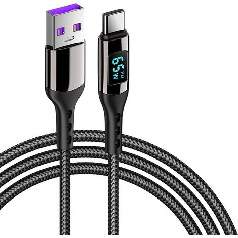 Câble de charge rapide USB-C PD 100 W (1/4)