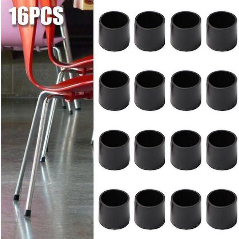 Embouts de protection en silicone pour pieds de chaise, patins pour pieds de table, protection pour pieds de meubles ronds (1/4)