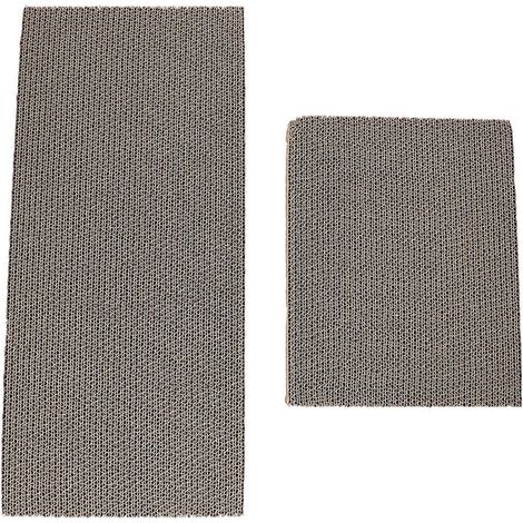 Griffoir pour chat en carton ondulé, protège vos meubles, grattoir remplaçable, planche à griffer compacte pour félin, entretien simple et durable. (1/5)