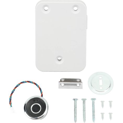 Serrure de sécurité enfant à empreinte digitale pour armoire à dossiers - Serrure électrique intelligente à empreinte digitale - Serrure cachée intelligente pour armoire à dossiers (1/5)