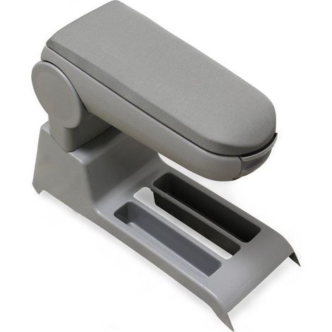 Bracciolo centrale per Polo 9N / 9N2 / 9N4 con scomparto imbottito in tessuto grigio 030000630