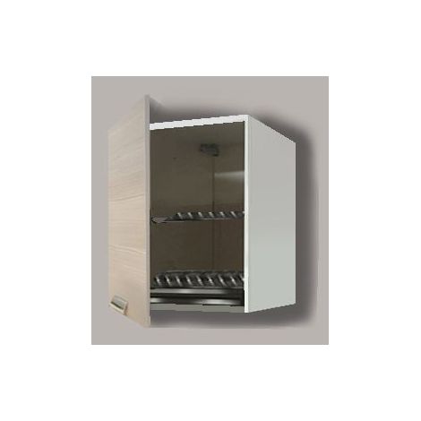 PENSILE CUCINA  DA 60 CM 1 ANTA CON SCOLAPIATTI NODE