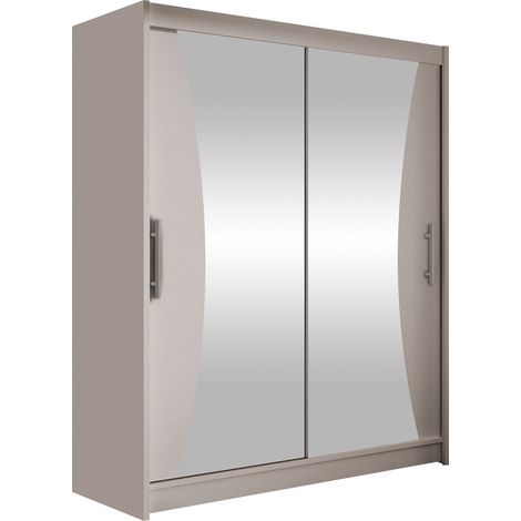 Armoire Closico Camera IX, Cachemire, 200x150x58cm, Portes d'armoire: Coulissantes, Nombre d'étagères: 5