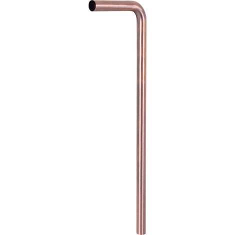 Differnz Siphon de lavabo Cuivre H75xl3xL22cm (1/3)