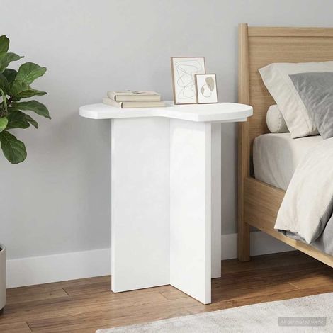 Mesa lateral Ø 39 x 38 cm Madera de Ingeniería