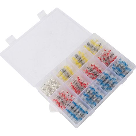 Kit de 300 manchons de soudure pour connecteurs de fils et joints d'étanchéité pour composants électroniques étanches
