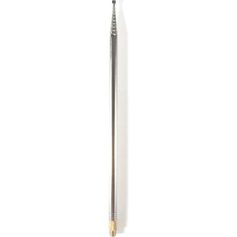 Antenne Fouet - 2,5 M - Acier Inoxydable - Pour Systèmes Radio HF -12 Et -7 - Usage Intérieur Et Extérieur - 1 Pièce (1/5)