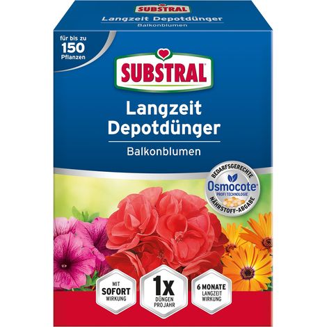 Substral Langzeit Depotdünger Balkonblumen 1,5 kg Dünger (1/2)