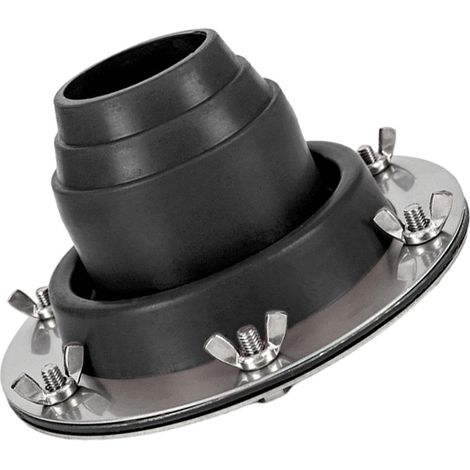 Anneau de Protection Anti-brûlure pour Poêle à Bois, Tente Chaude, Cric, Tuyau de Toit Clignotant, Poêle à, évent de Cheminée, pour (1/5)