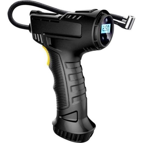 120W Rechargeable Air Pump, Cordless Inflatable Pump, Portable Air Pump, Tire Inflator for Car, Bicycle, and Balls (1/4)