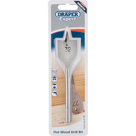 Draper Expert 32.0mm Flat Wood Bit (41787) (1/5)