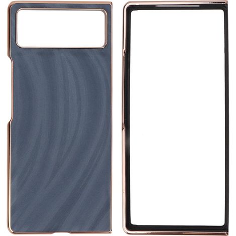 Handyhülle für Xiaomi MIX Fold 2, blau galvanisierte Schutzhülle, kratzfest (1/5)