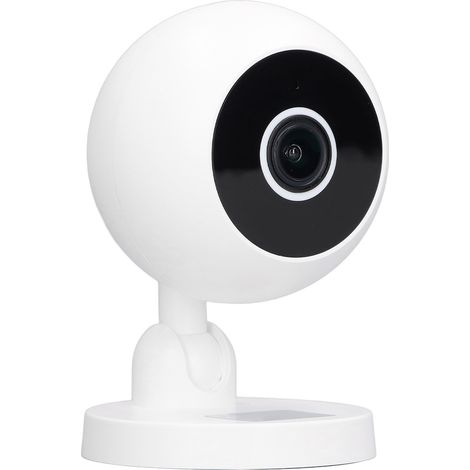 Caméra de sécurité domestique sans fil, connexion WiFi, rotation à 360°, vision nocturne infrarouge, détection de mouvement, résolution 1080p (1/5)