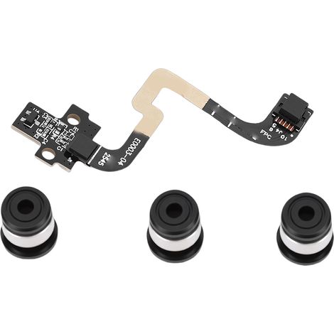 Carte de commutation Hall adaptée pour imprimante 3D Bambu Lab P1P/P1S série Hotend extrudeuse capteur de filament de remplacement avec câble FPC ruban 3 joints pneumatiques (1/5)