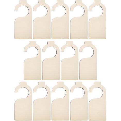 Lot de 14 Séparateurs de Garde-Robe en matière naturelle Séparateurs de Placard Séparateurs de (1/3)