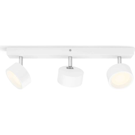 Philips - Faretto a tre punti, 2700 K, 16,5 W, bianco 929003298801 (1/3)