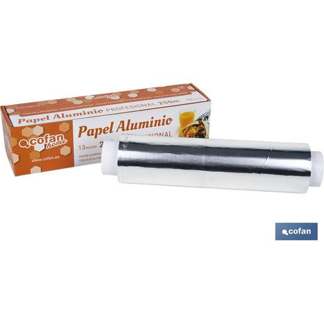 Papier aluminium professionnel 13 microns 2kg (1/4)