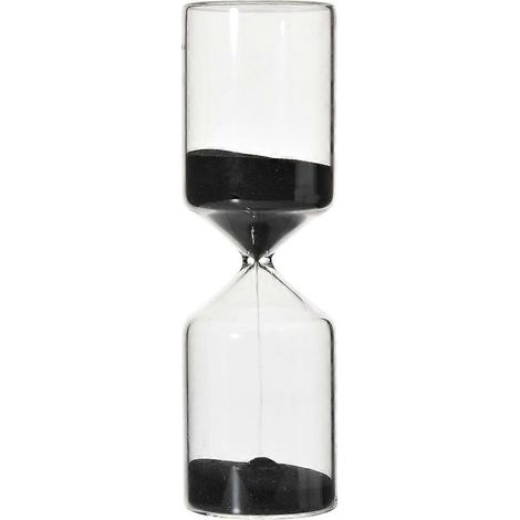 30-Minuten-Sanduhr aus Glas, zylindrische Form, dekorative Sanduhr für Zuhause, originelles Geburtstagsgeschenk (1/5)