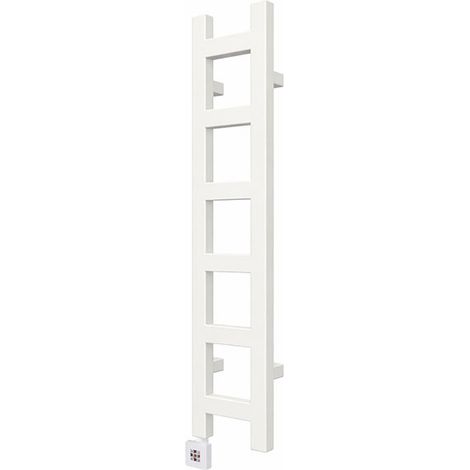 Scaldasalviette elettrico bianco - (HxL) 1600x200mm - 300 Watts - 300 Watt - EAS1600-200E1B (1/5)