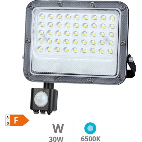 Proyector aluminio LED Belinta con sensor 30W 6500K IP65 Negro (1/5)