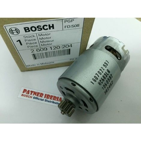 Bosch – Moteur électrique 2609120204 – 14 dents – Tension 230V – Vitesse 3000 tr/min – Indice de protection IP54