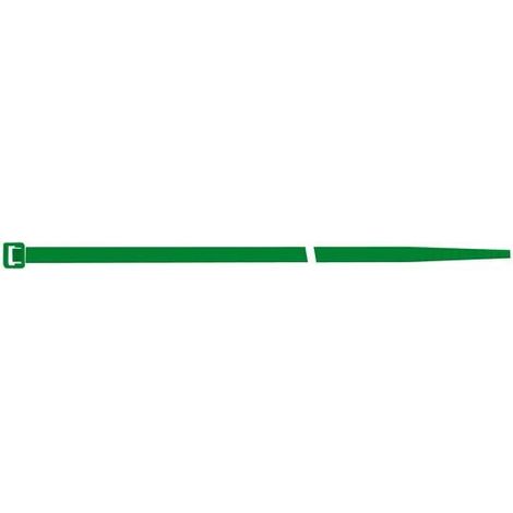SapiSelco Kabelbinder Nylon grün 100x2,5mm a 100 Stück (1/3)