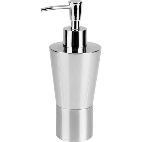 Steel Press Type Liquid Soap Dispenser Lotion Bathroom