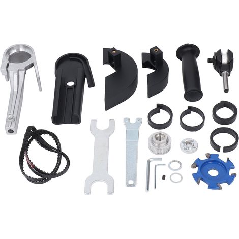 Kit d'adaptateur de meuleuse d'angle M14, Machine de gravure de fentes de Conversion, outil de conversion pour le travail du bois