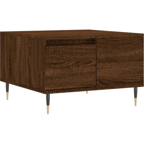 Maison Exclusive - Tavolino da Salotto Rovere Marrone 55x55x36,5 cm in Multistrato