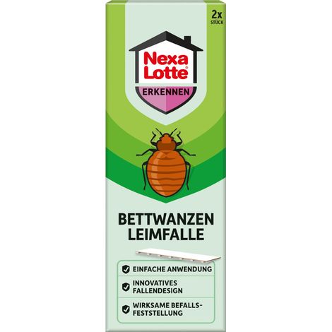 Nexa Lotte Bettwanzen Leimfalle 2 Stück Falle (1/2)