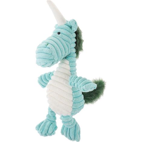 Jouet à mâcher licorne pour chiens, adorable peluche au design charmant (1/4)