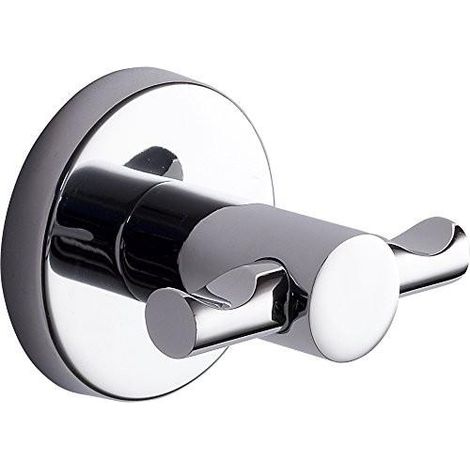 Cintre chromé à double feutre (1/2)