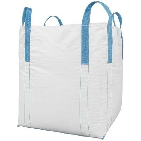 YUIT-Grand sac 90 x 90 x 110 cm - Grande stabilité jusqu'à 1500 kg - Élimination des BigBags avec 4 passants (BigBag, 1 pièce) (1/5)