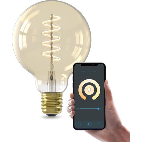 Gold Filament Globe Bulb G95 E27 WiFi 7W Dimmable Warm White 1800-2700K Indoor (1/5)