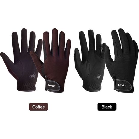 Gants d'équitation professionnels, pour hommes et femmes (1/5)