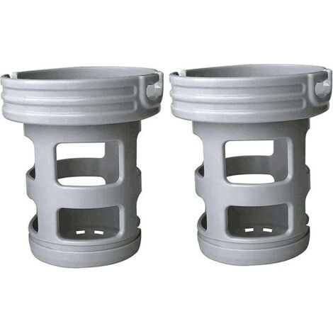Filtre Spa Lite pour mspa,Filtre pour mspa Lite, pour MSPA Whirlpoal Filter-Bateaux et Spa Chauds - Modèle à partir de 2020 (2 pièces Porte-Filtre)