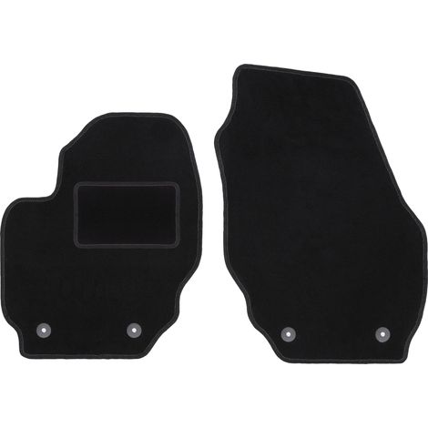 Tapis avant noirs pour : Volvo S80 II berline (2006-2016) (1/5)