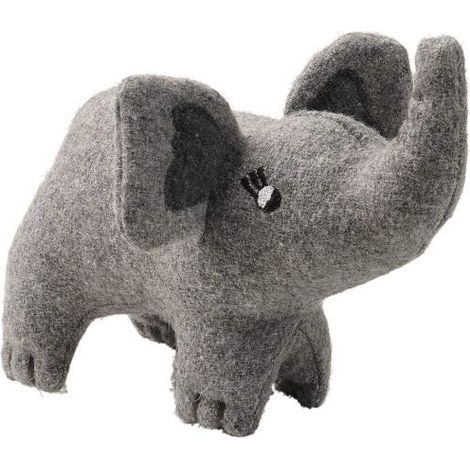 Jouet pour Chien en Forme d'éléphant Gris 19 cm (1/4)