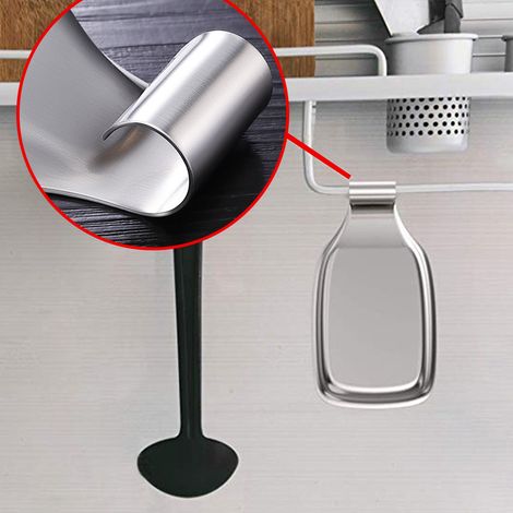 Löffelablage aus Edelstahl, Herdlöffelhalter für Küchenspatel, Schöpfkelle, Pinsel, Kochutensilien (1/5)