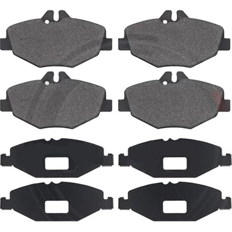 KIT PASTIGLIE FRENO ANTERIORI compatibile con MERCEDES-BENZ CLASSE E T-MODEL (S211) / PASTIGLIE FRENANTI AUTO OEM P 50 049  P 50 053 / A 00 377  A 00 471 , / SOSTITUZIONE DIRETTA / BASSA POLVERE / SIL