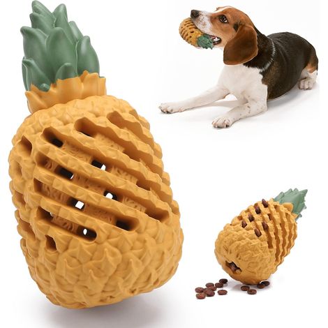 Puzzle indistruttibile per cani - Giocattolo da masticare per cani - Giocattolo da masticare per cani - Palla per cibo (1/5)
