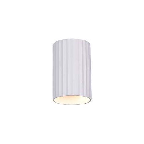Applique murale de salon, lampe de couloir, éclairage vers le haut et vers le bas, spot blanc mat en métal, 1x G9 (1/5)