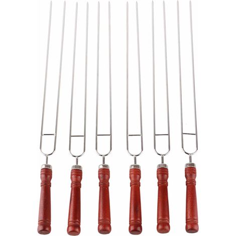 fourchettes de barbecue en acier inoxydable, 2 brosses de barbecue en silicone, outil de barbecue (1/5)