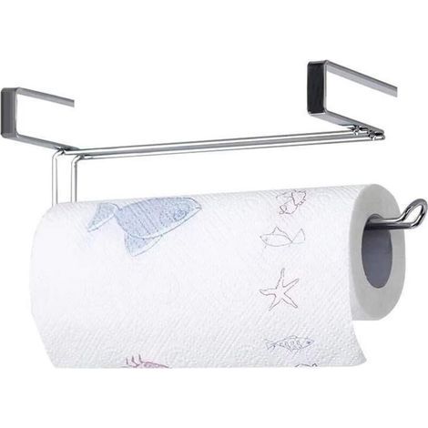 Küchenschrank-Papierhandtuchhalter – geeignet für Küche, Bad, WC, Wohnzimmer usw., 1 Stück, silber (1/5)